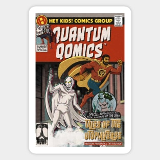 Quantum Qomics Sticker